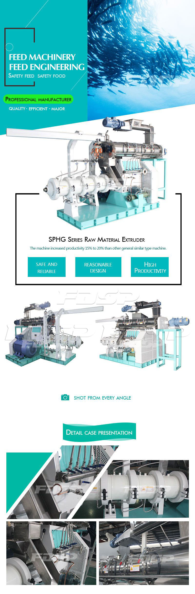 SPHG Series Raw Material Extruder