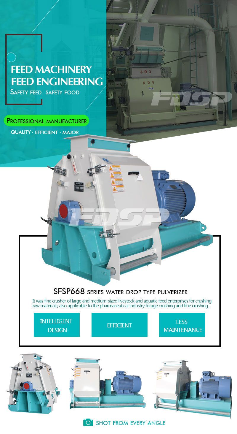 SFSP668 Series Tear Circle Hammer Mill