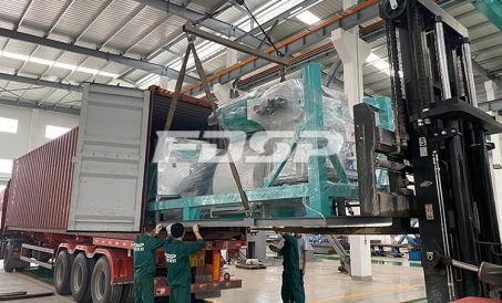 Liangyou compartilha, o equipamento de transformação de linha de alimentação do Egito foi enviado co