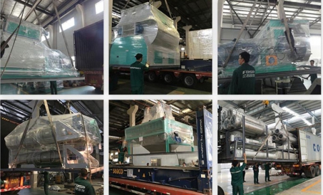 Enfrentando o mercado global e construindo uma marca internacional - a linha de produção de ração 50