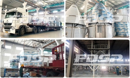 Foco no desenvolvimento do ciclo da agricultura orgânica! 10 toneladas de equipamento completo de li